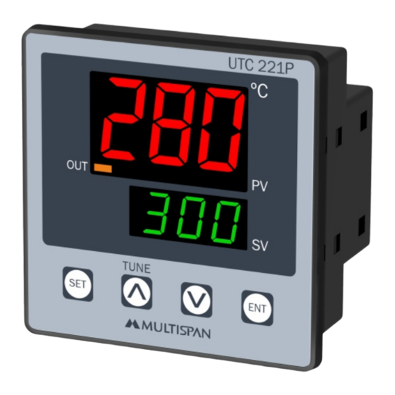 MULTISPAN UTC-221P Manual