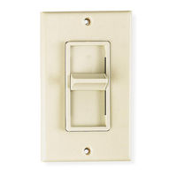 Leviton DECORA SURESLIDE 6627 Installation Instructions