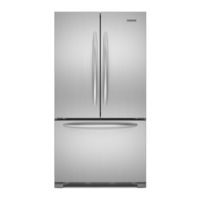 KitchenAid KFCS22EVWH - 21.8 cu. Ft. Refrigerator User Manual