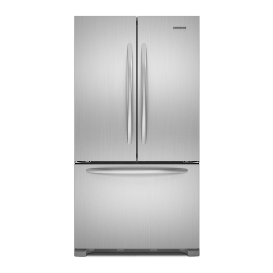 Kitchenaid Architect Series Ii Kfcs22evms Refrigerator 