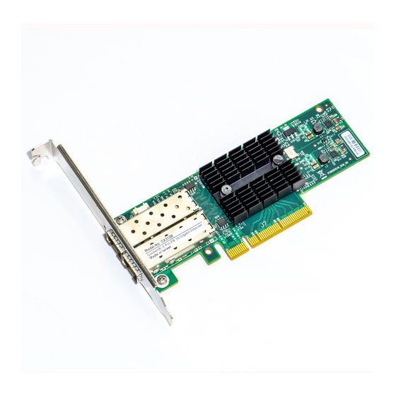 Mellanox Technologies MCX312B-XCCS User Manual