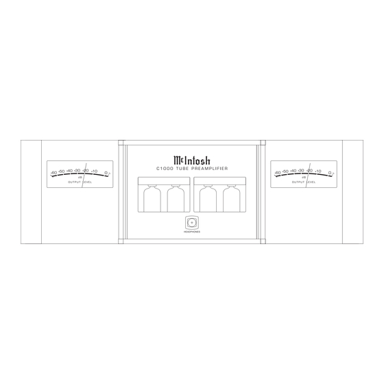 McIntosh XL1001 Service Manual