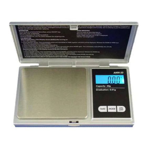American Weigh AMW-50 User Manual