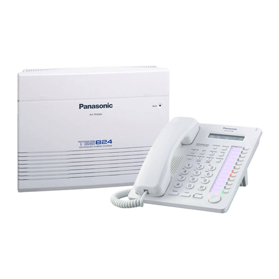 Panasonic KX-TES824 User Manual