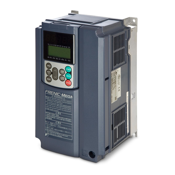 Fuji Electric Frenic Mega Series User Manual