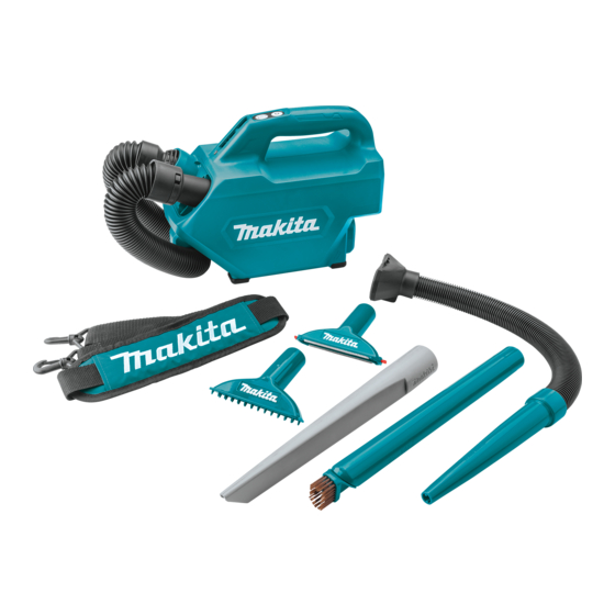 User Manuals: Makita LC09 Cordless Cleaner