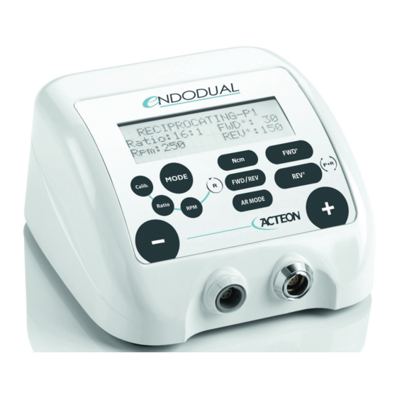 ACteon Endo Dual Manuals