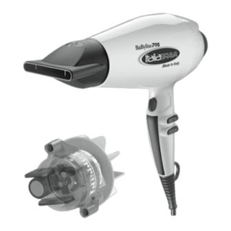 BaBylissPro ItaliaBrava BABFB1 Manual