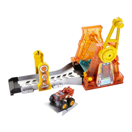 Nickelodeon Blaze & the Monster Machines Light and Launch Hyper Loop Manual