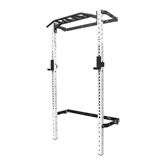 PRx Performance Profile PRO Squat Rack with Multi-Grip Bar Install Instructions Manual