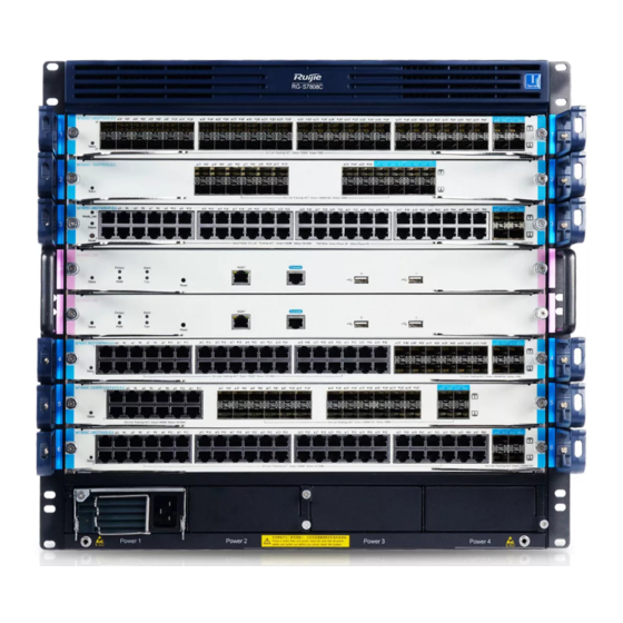 Ruijie RG-S7800 Series Hardware Installation Manual