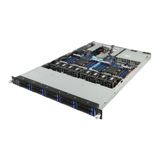 User Manuals: GIGA-BYTE TECHNOLOGY R181-2A0 Rack Server