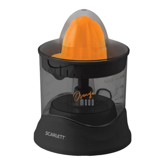 Scarlett SC-JE50C09 Instruction Manual