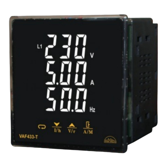 Sub-Zero VAF433-T Instruction Manual