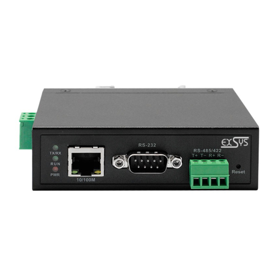 Exsys EX-61001 Quick Start Manual
