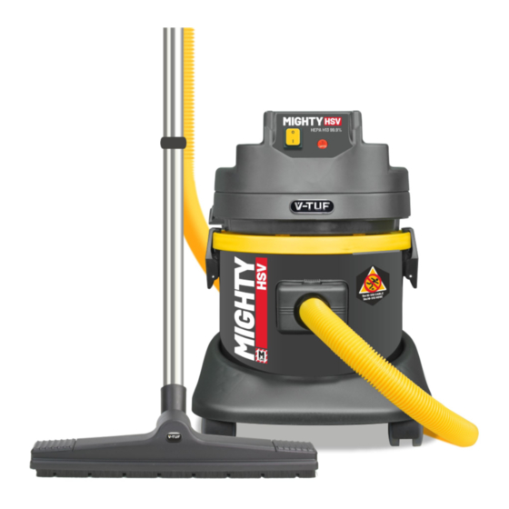 V-TUF MIGHTY HSV 110 Operator's Manual