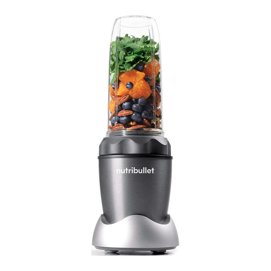 NUTRIBULLET PRO 1000 (NB50100C) Manual