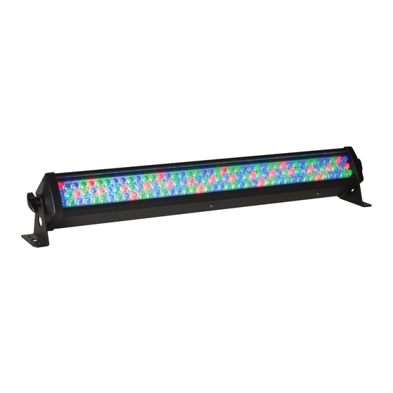 American DJ Mega Bar 50RGB User Instructions