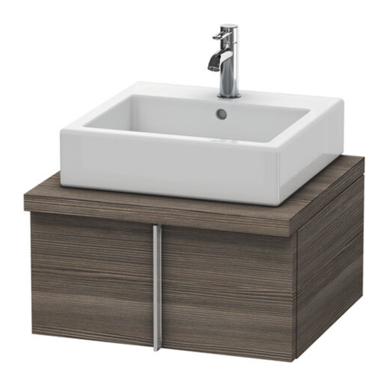DURAVIT VE 6550 Installation Instructions