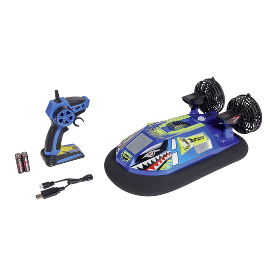 Conrad TBS FPV Hovercraft 2.4GHz RTR Manual