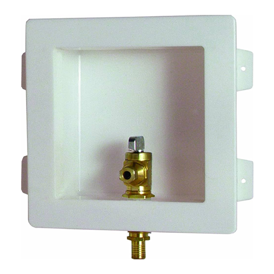 Viega PEX Press Zero Lead Product Instructions