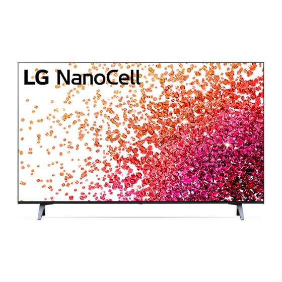 LG 43NANO75SPA Owner's Manual