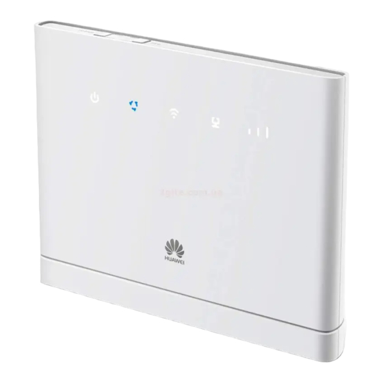 Huawei B315S-22 Quick Start Manual