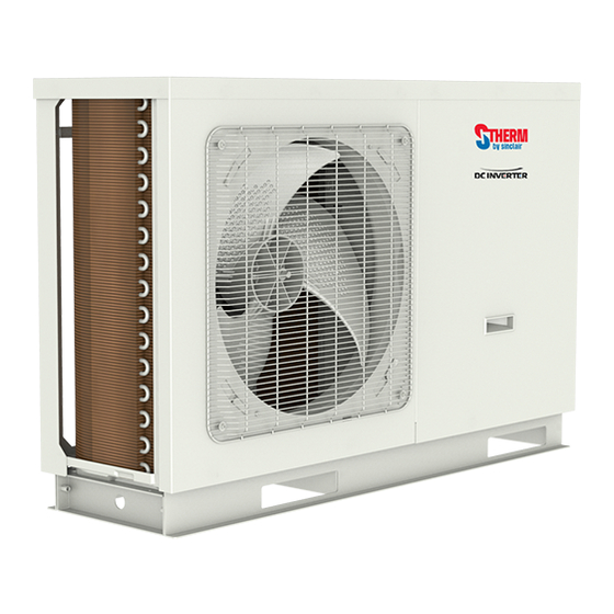 Sinclair STHERM SMH-160IRB2 Installation Manual