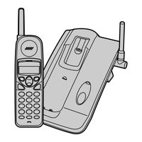 Panasonic KX-TC1486B - 900 MHz Analog Cordless Phone Operating Instructions Manual