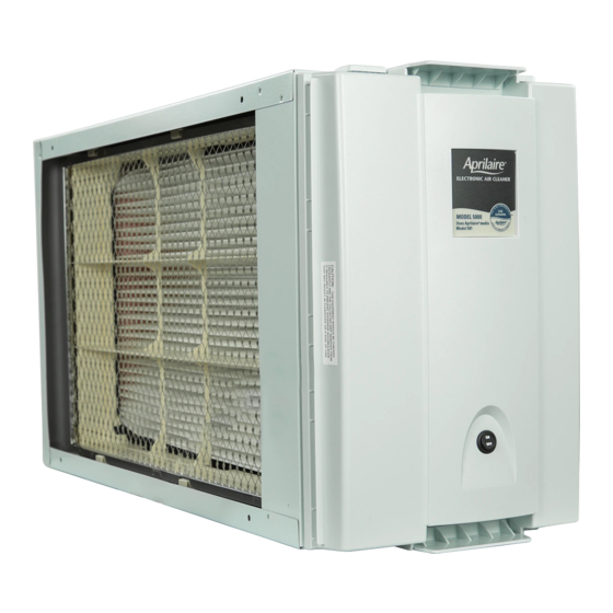 Aprilaire 5000 Installation Instructions Manual