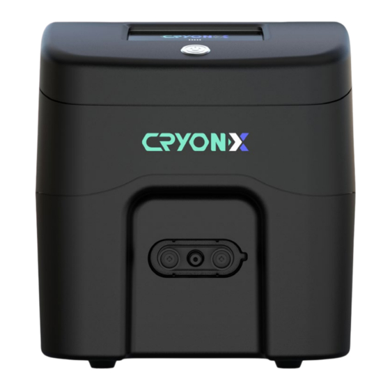 MEDI RENT Cryon-x User Manual