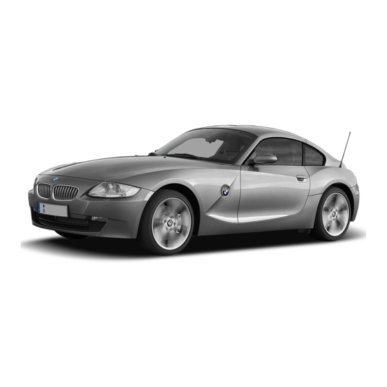 BMW Z4 3.0i Owner's Manual