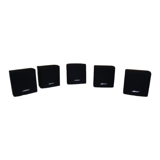 Bose Acoustimass 6 series II Owner's Manual
