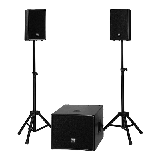 Stageline Triton-600 Instruction Manual
