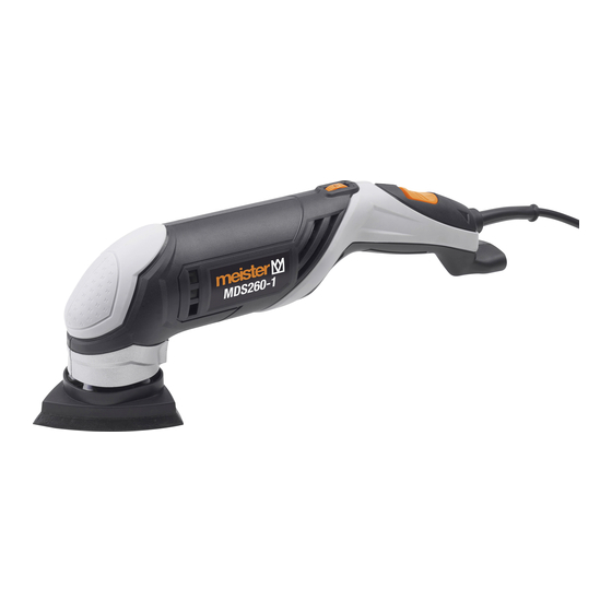 Meister MDS260-1 Manuals