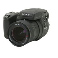 Sony Cyber-shot DSC-R1 User's Manual / Troubleshooting