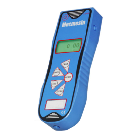 Mecmesin 172100 Operating Manual
