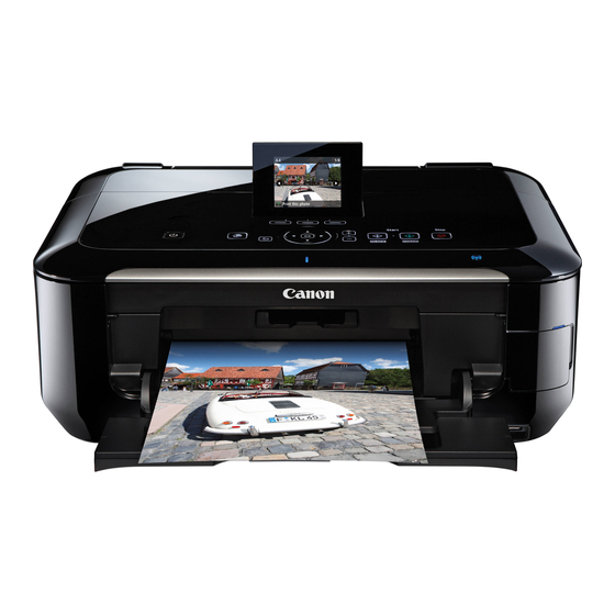 Canon PIXMA MG6220 Series Getting Started Manual