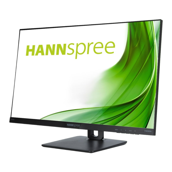 HANNspree HP278PJB User Manual