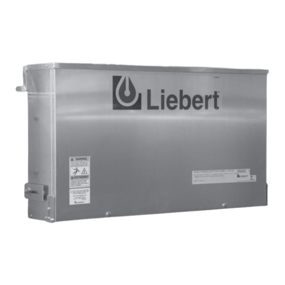 Vertiv LIEBERT Quick Installation Manual