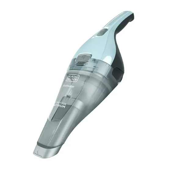 Black & Decker HNVC215B Instruction Manual