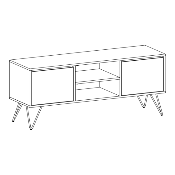 SIMPLIHOME brooklyn + max WyndenHall AXCHUN-08-OAK Manual