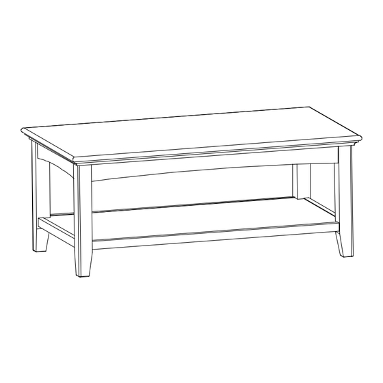 Whittier Wood Furniture McKenzie 3499a Assembly Instructions