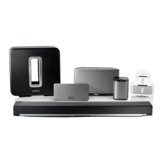 Sonos PLAY:5 Wireless HiFi System Product Manual
