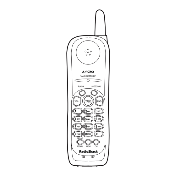 Radio Shack 43-3556 Owner's Manual