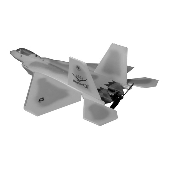 WattAge F-22 Raptor EP Instruction Manual