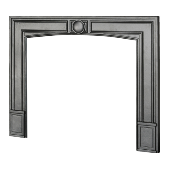 Valor Horizon 615CVI Cast Surround Installation Manual