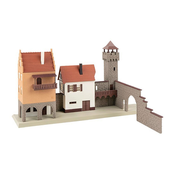 Faller TOWN WALL Manual