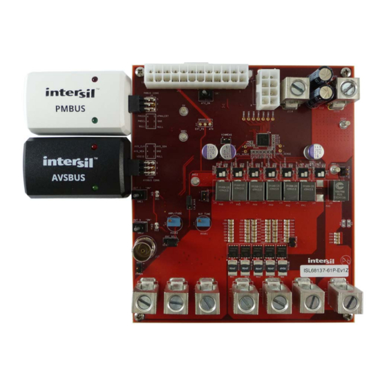 Intersil ISL68137-61P-EV1Z Quick Start User Manual
