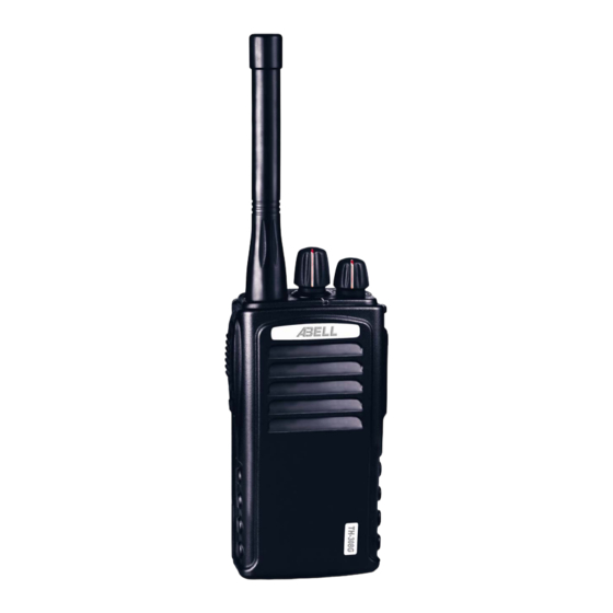 Abell TH308G Portable Radio Manuals